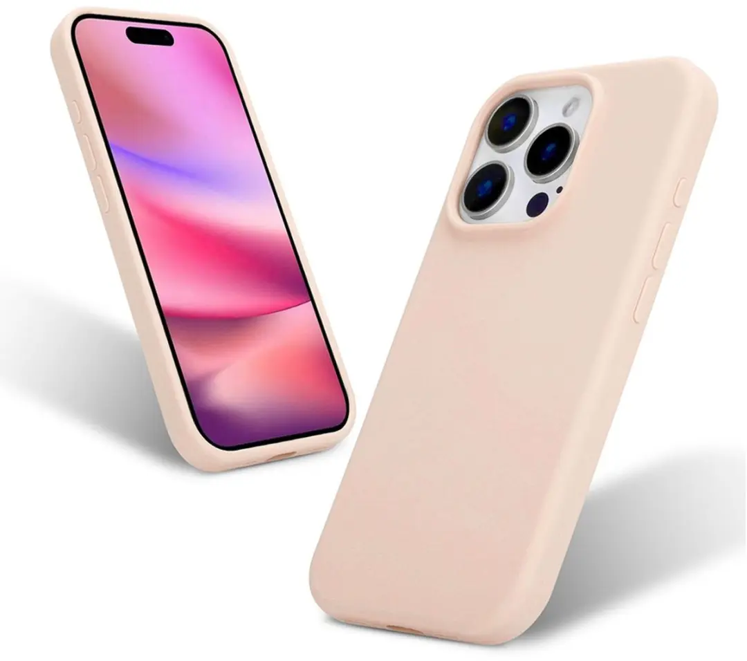 MobiQ Liquid Silicone Hoesje iPhone 16 Pro 46-00256
