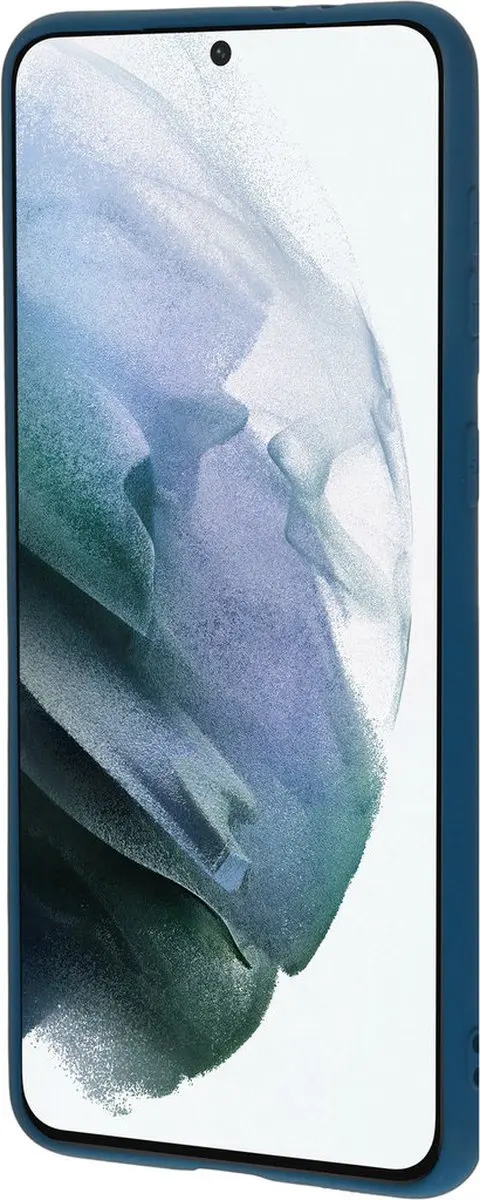 Mobiparts MP-112915 Hoesje Samsung Galaxy S21 Plus - Siliconen - Blauw