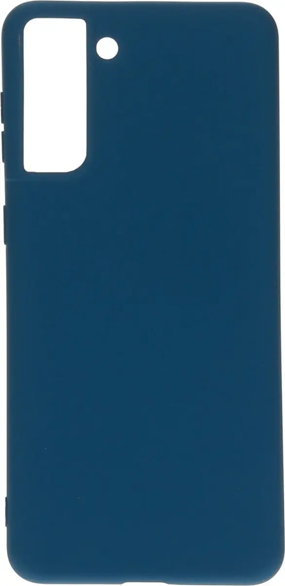 Mobiparts MP-112915 Hoesje Samsung Galaxy S21 Plus - Siliconen - Blauw