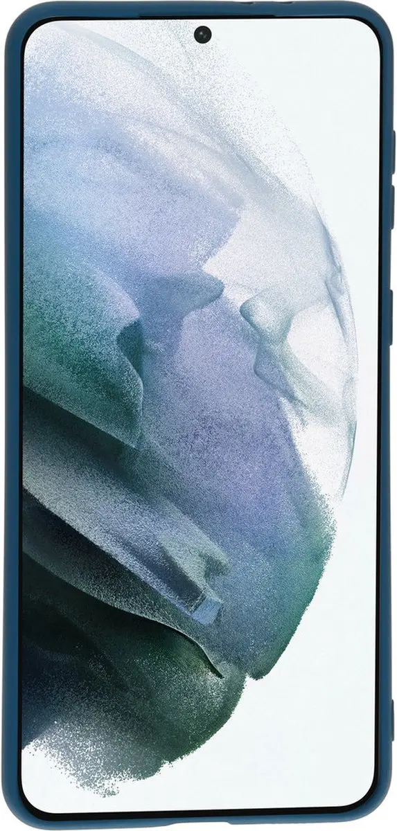 Mobiparts MP-112915 Hoesje Samsung Galaxy S21 Plus - Siliconen - Blauw