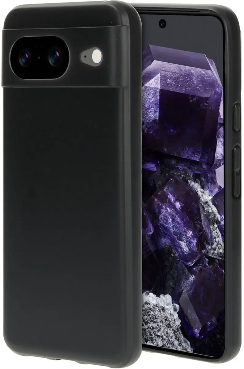 Mobiparts MP-125681 Hoesje Google Pixel 8 - Zacht TPU - Zwart