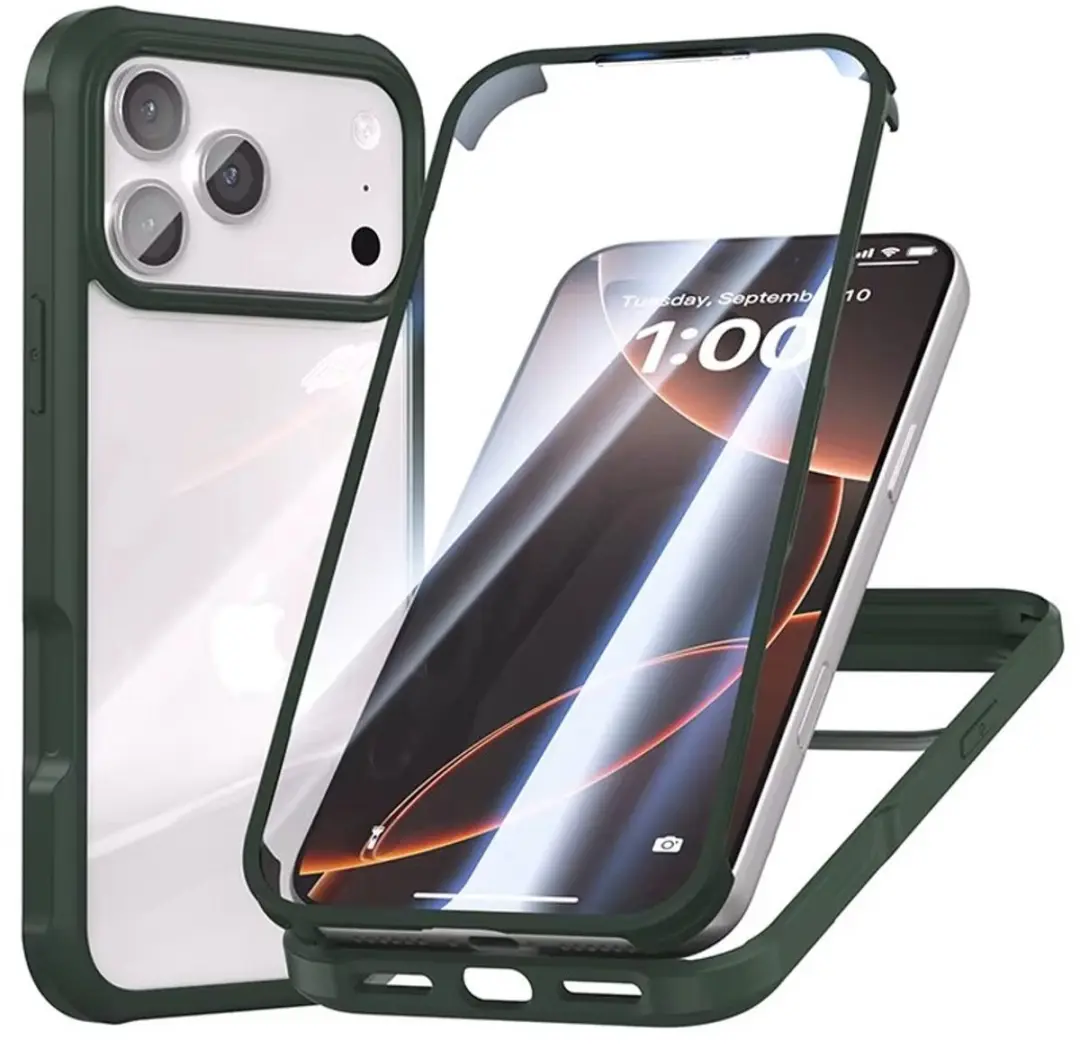 MobiQ Rugged 360° iPhone 17 Pro Hoesje