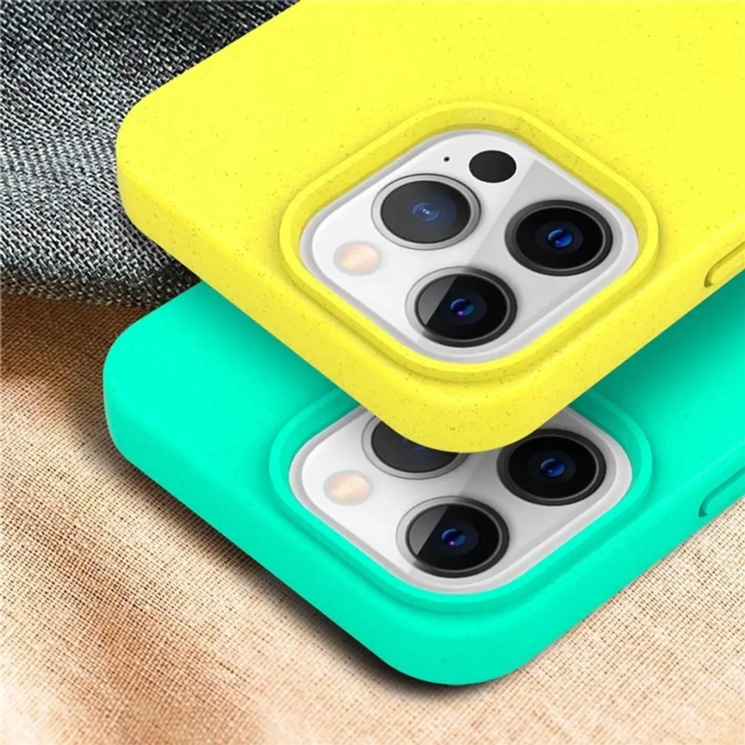 MobiQ Flexibel Eco Hoesje iPhone 16 Pro Max 46-00412 - Turqoise