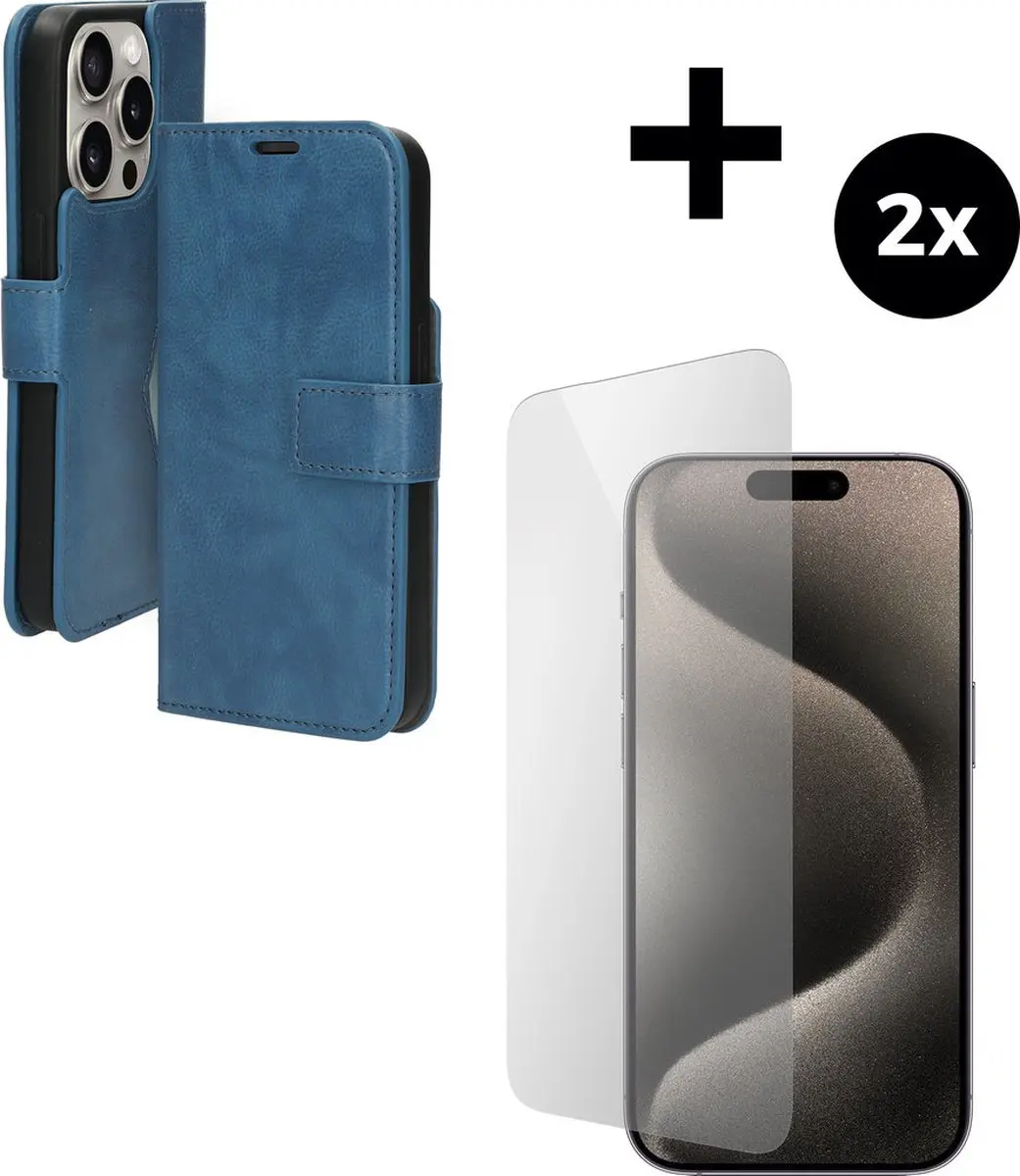Mobiparts Classic Wallet Hoesje iPhone 15 Pro MP-5001818