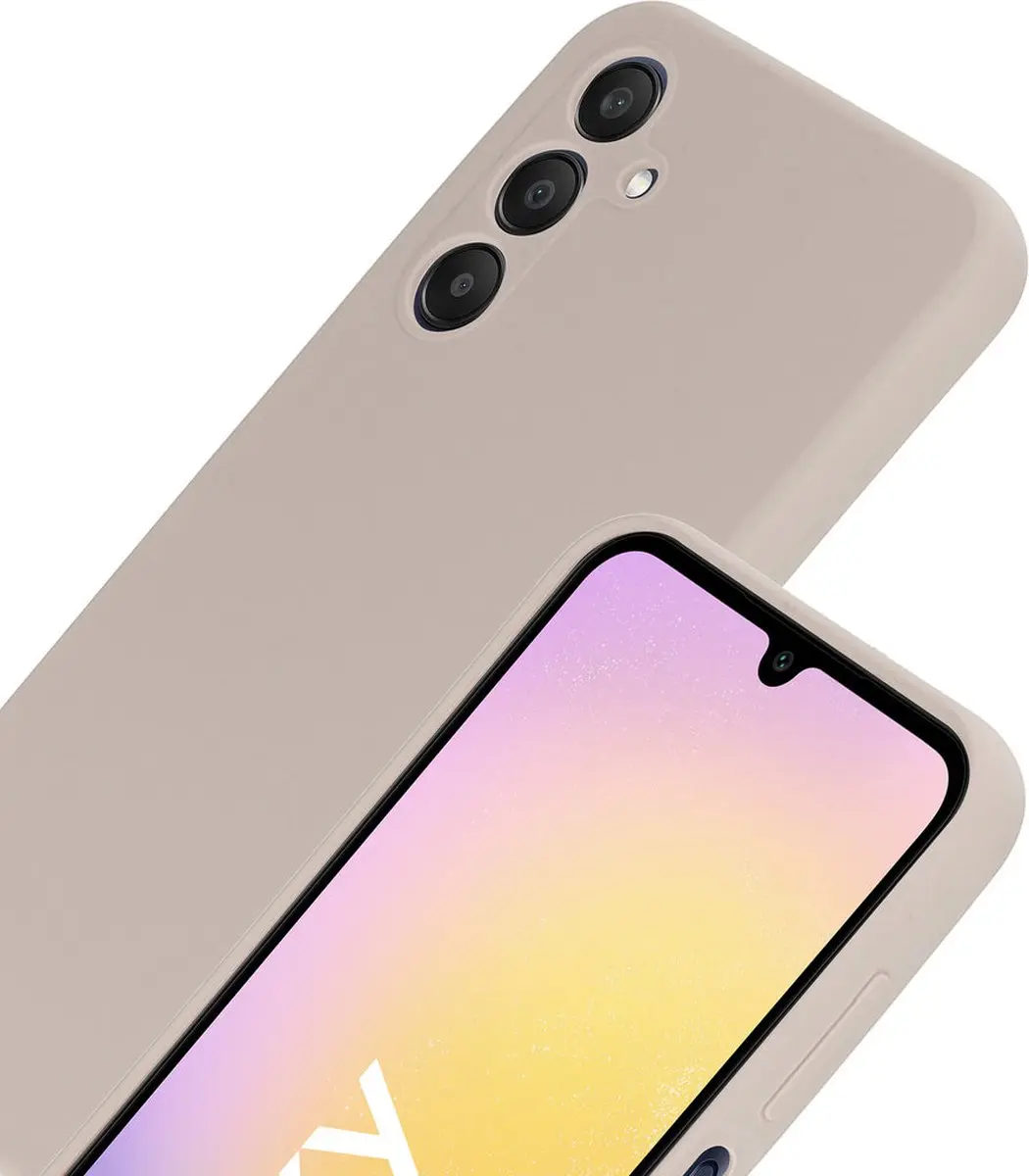 Mobiparts Hoesje Samsung Galaxy A25 MP-125651 - Beige Roze