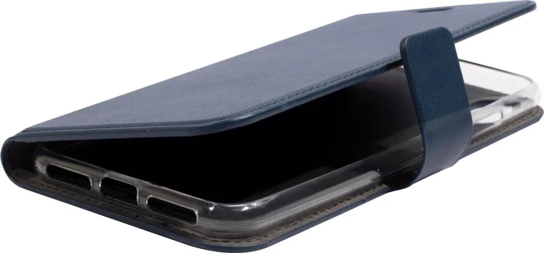 Mobiparts MP-80770 Hoesje iPhone XS Max - Blauw Eco Leer