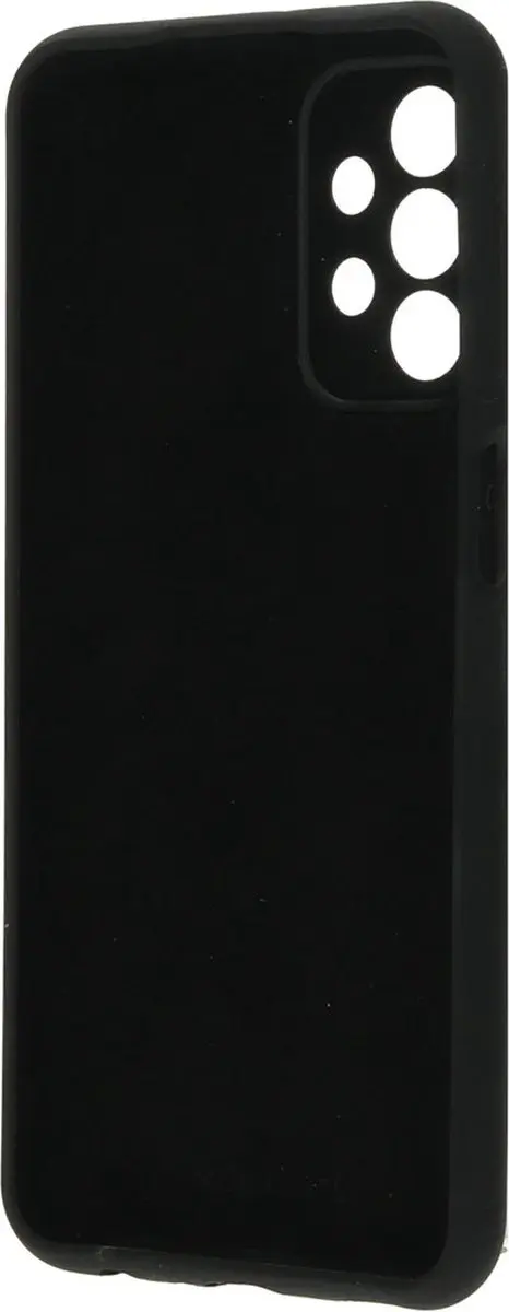 Mobiparts Hoesje Samsung Galaxy A23 - Siliconen - Zwart - MP-123322