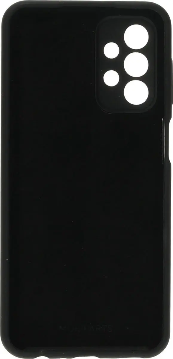 Mobiparts Hoesje Samsung Galaxy A23 - Siliconen - Zwart - MP-123322
