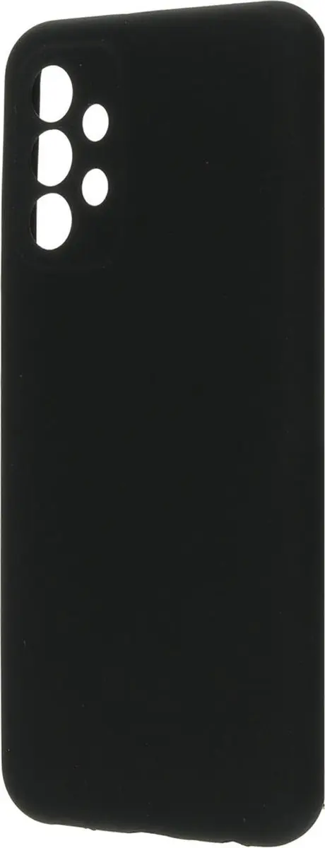 Mobiparts Hoesje Samsung Galaxy A23 - Siliconen - Zwart - MP-123322