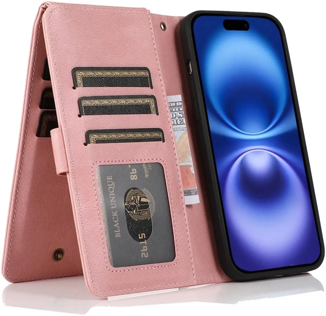 MobiQ Wallet Hoesje iPhone 16 Plus