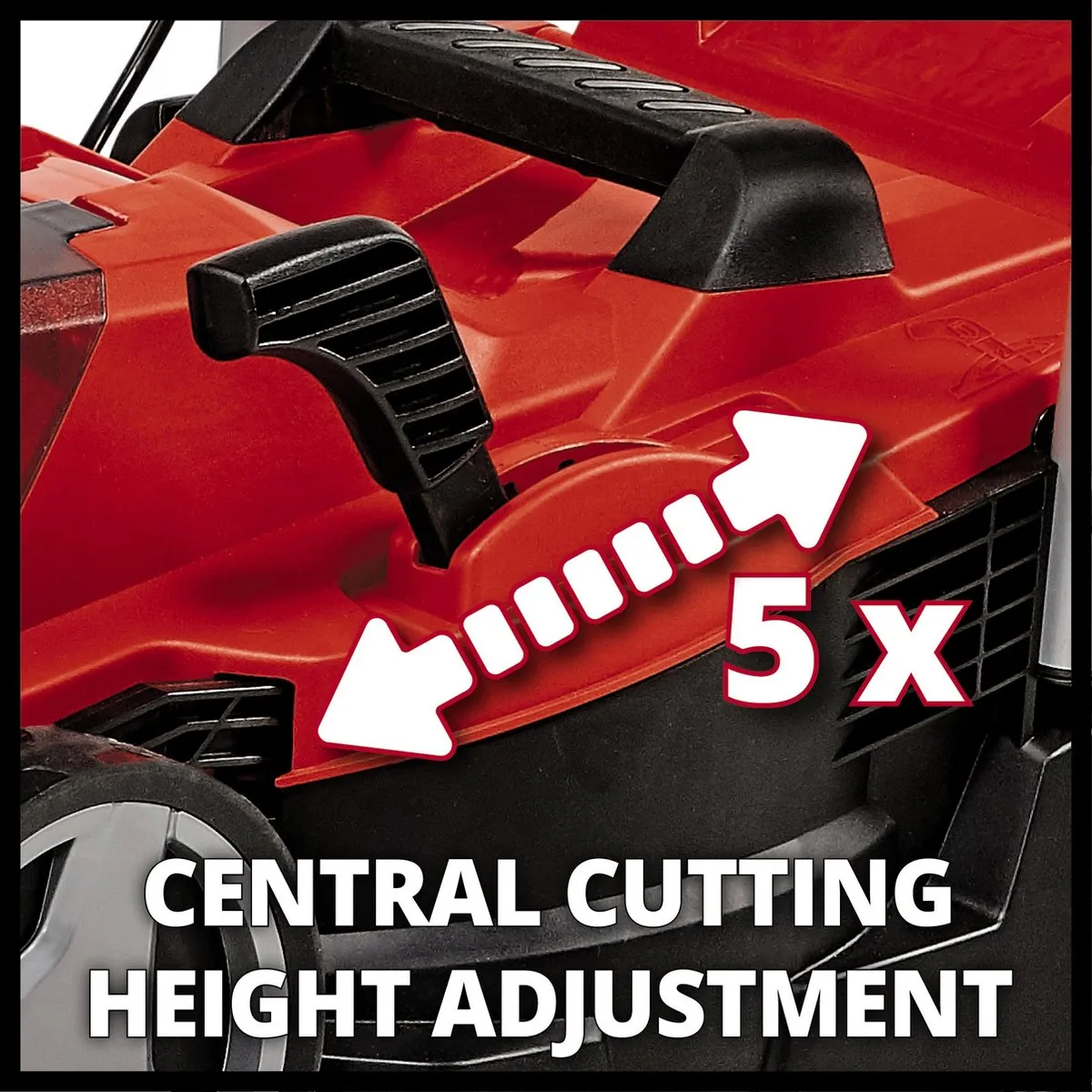 Einhell Accu Grasmaaier GE-CM 18/33 Li Kit - 33cm - 30L - afbeelding 3 van 6