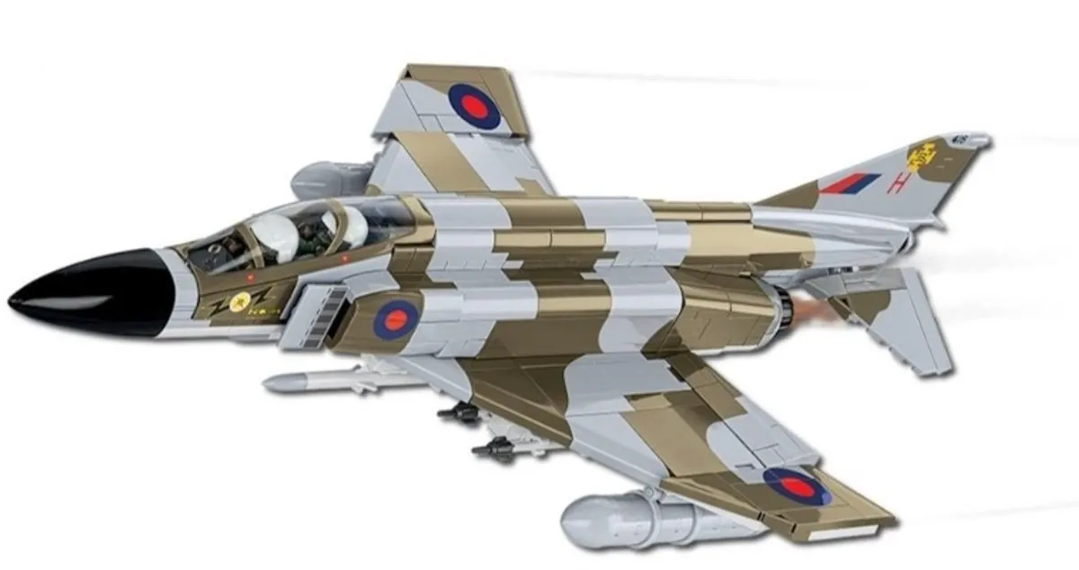 Cobi 5908 F-4F Phantom II RAF - 730 Stukken - afbeelding 6 van 6
