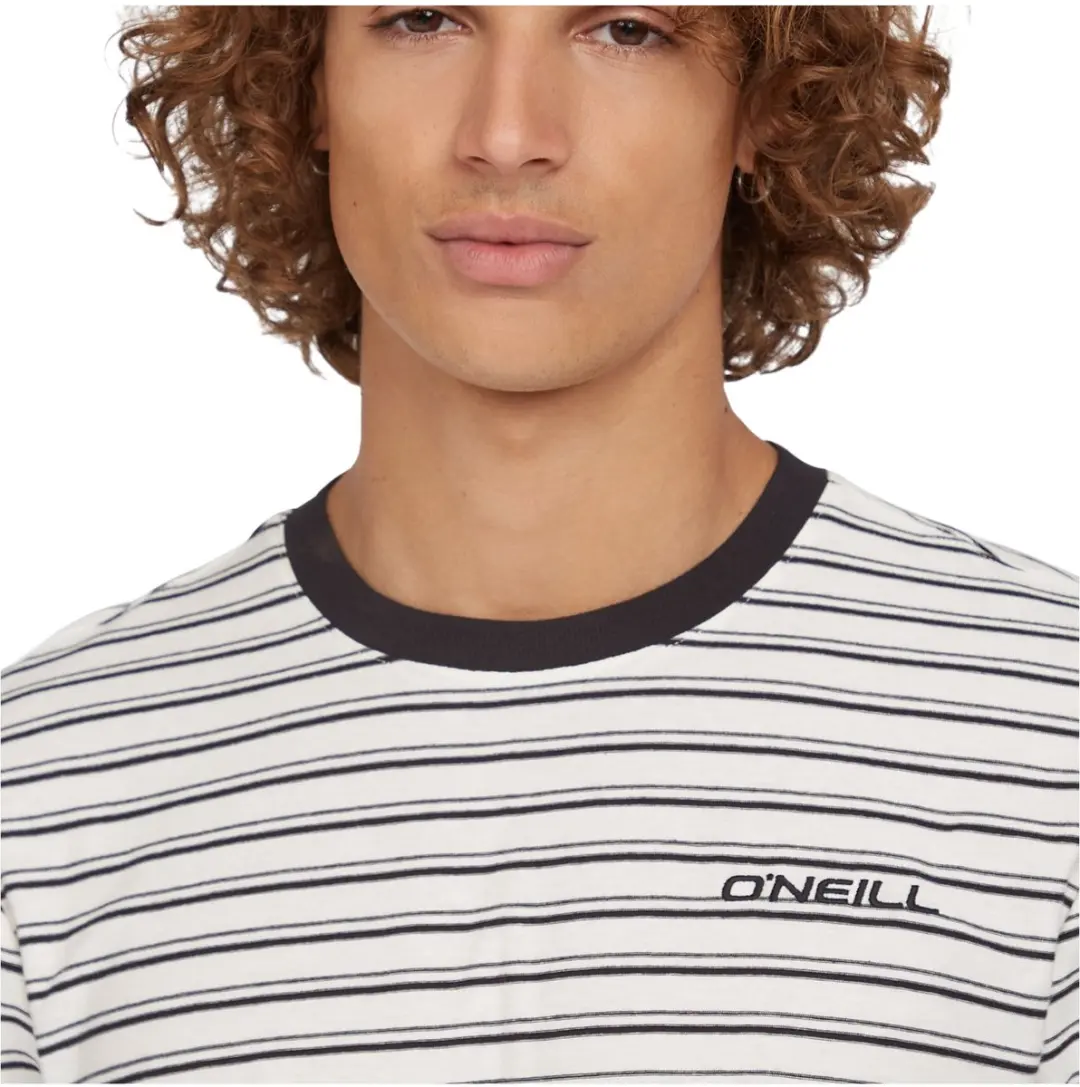 O'Neill Heren Garen Streep T-shirt - Multicolor L - afbeelding 6 van 6