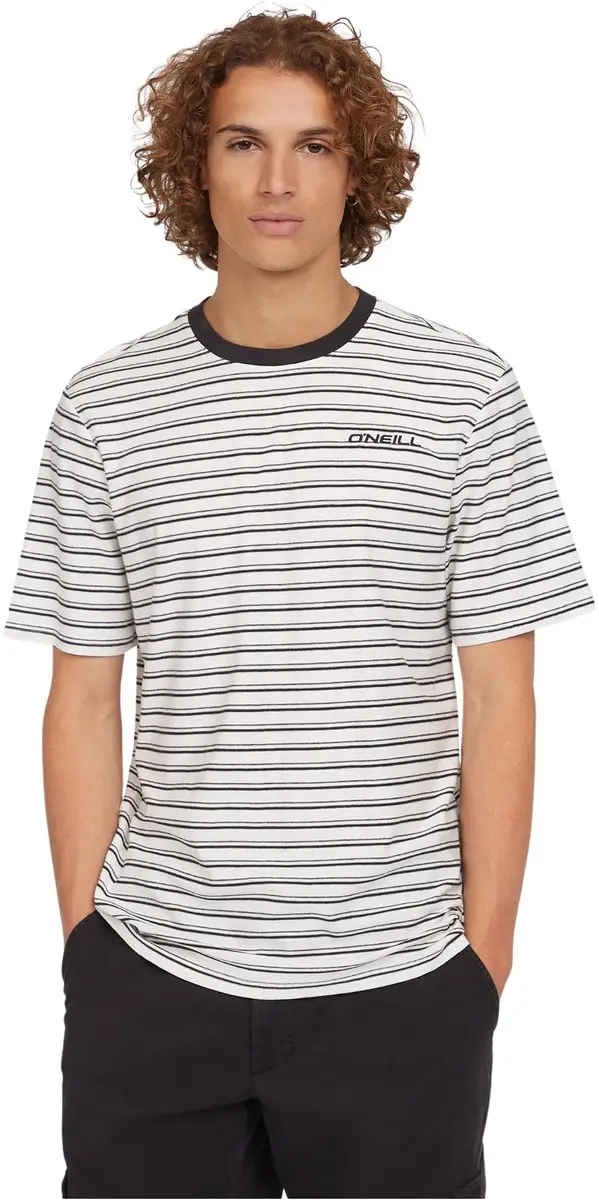O'Neill Heren Garen Streep T-shirt - Multicolor L