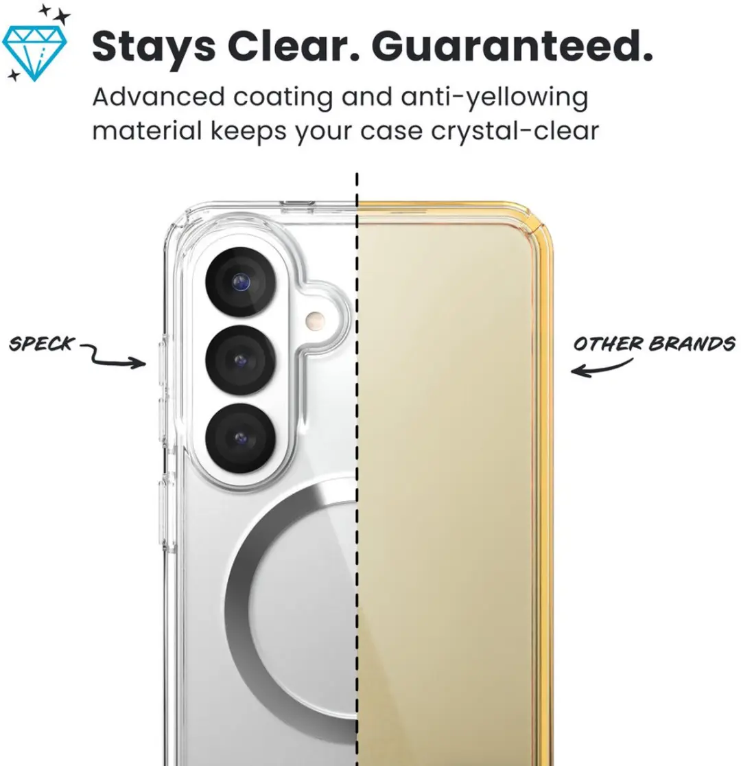 Speck Presidio2 Clear Magnet Galaxy S26 Plus - 151061-3240