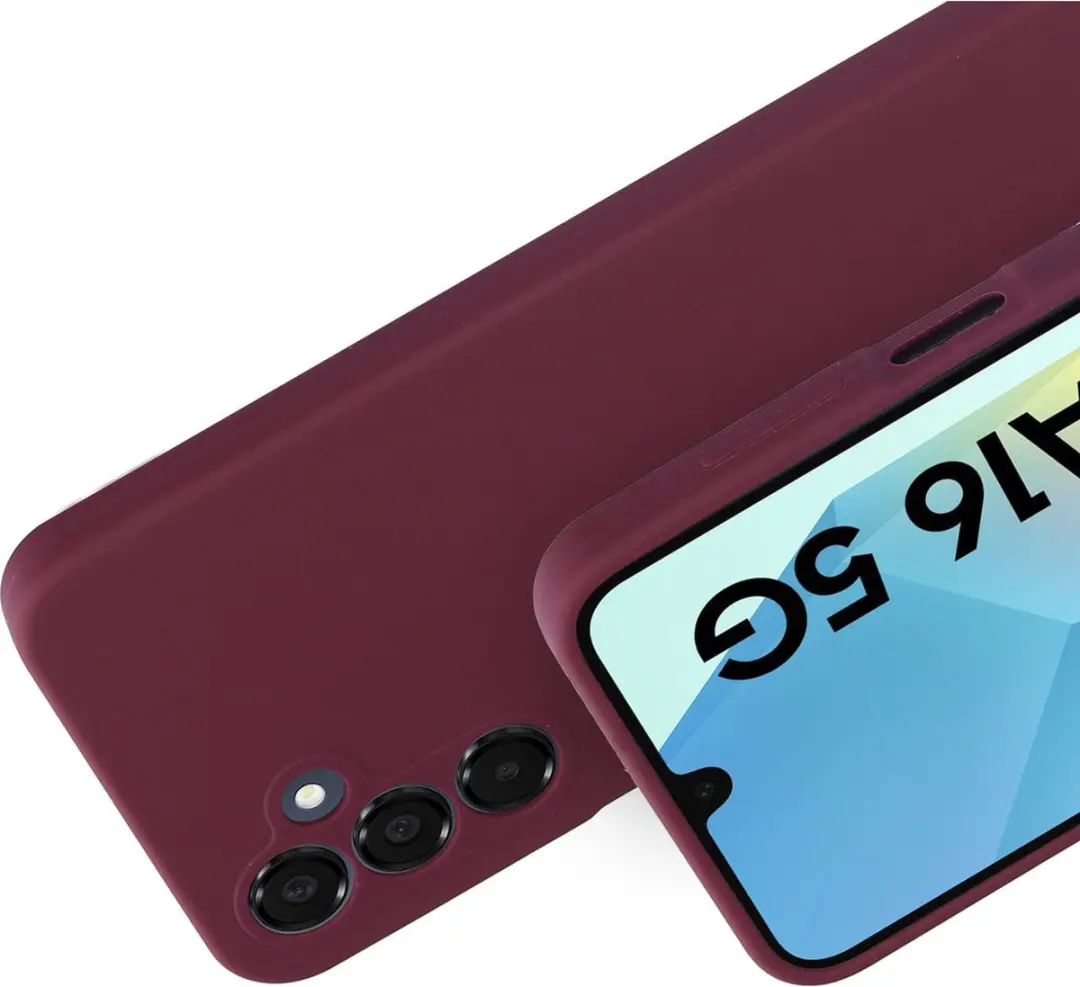 Mobiparts Hoesje Samsung Galaxy A16 - MP-128390 - Paars/Rood
