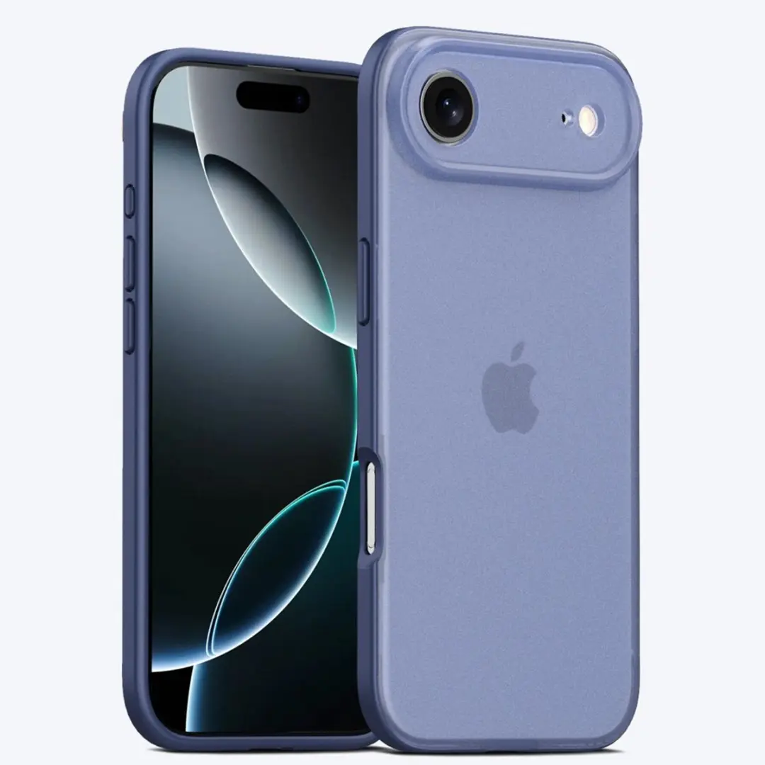 MobiQ Frosted Rugged Bumper Hoesje iPhone 17 Air