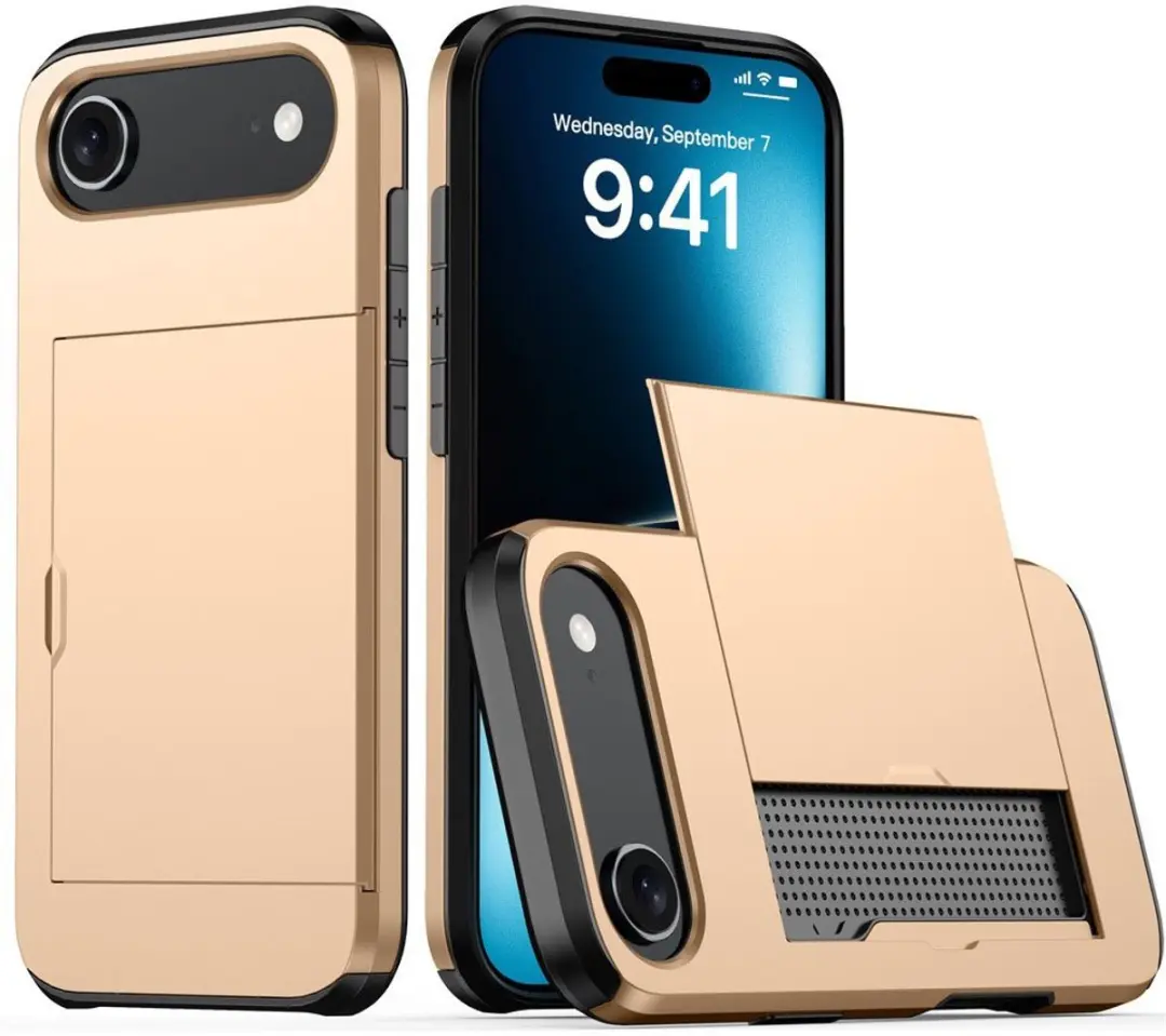 MobiQ Hybrid Card iPhone 17 Air Hoesje