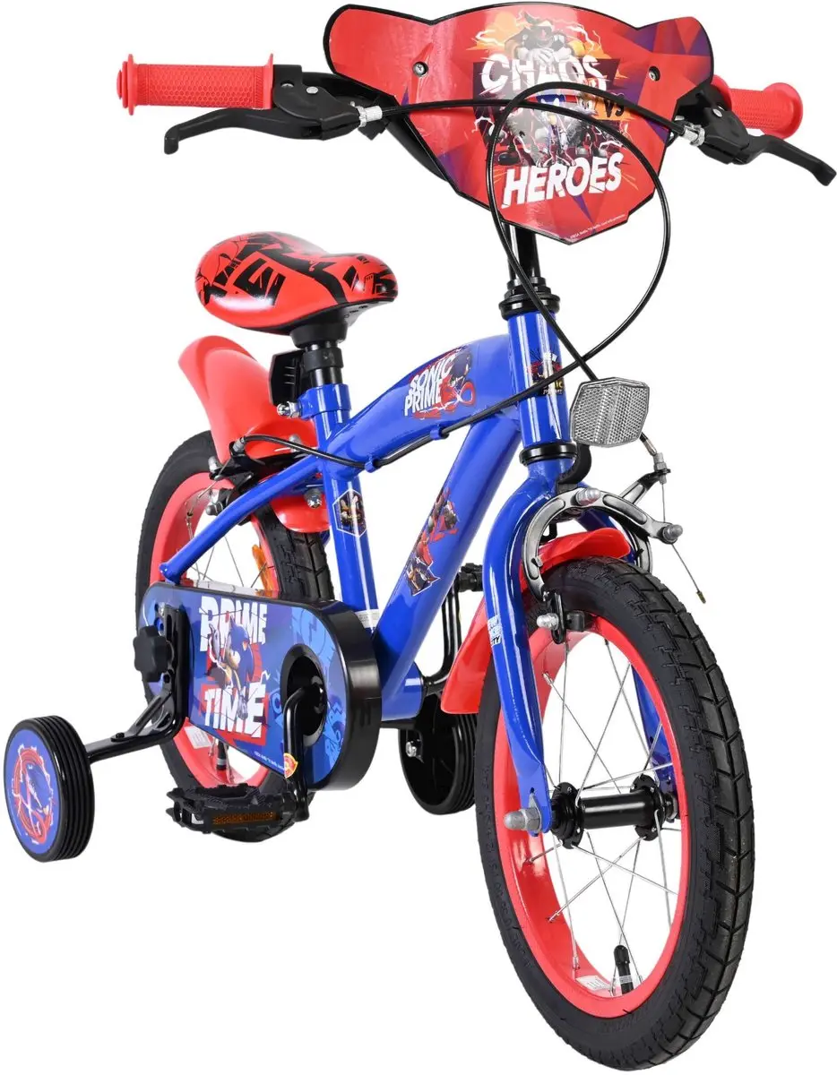 Volare Turbo Crew Kinderfiets 14 inch - 1 Versnelling - Blauw/Rood