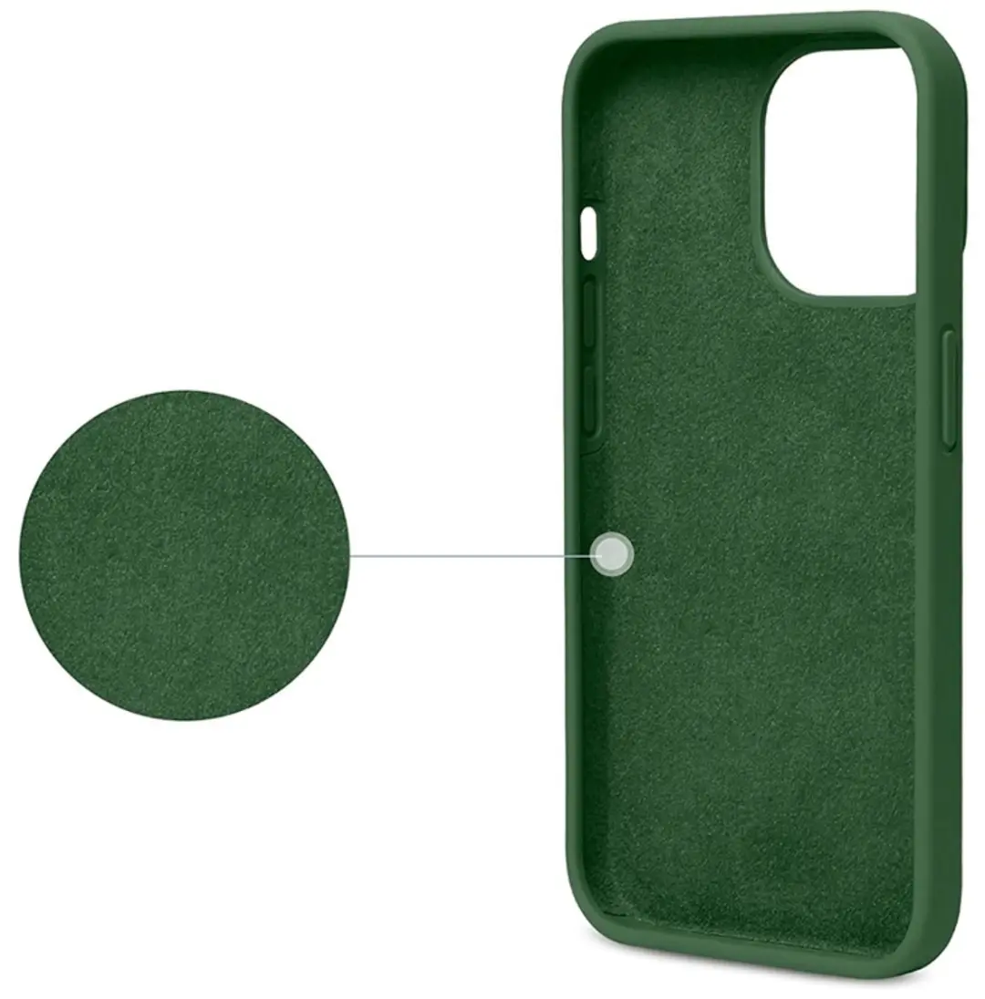 MobiQ 13-02181 iPhone 14 Pro Max Hoesje - Donkergroen