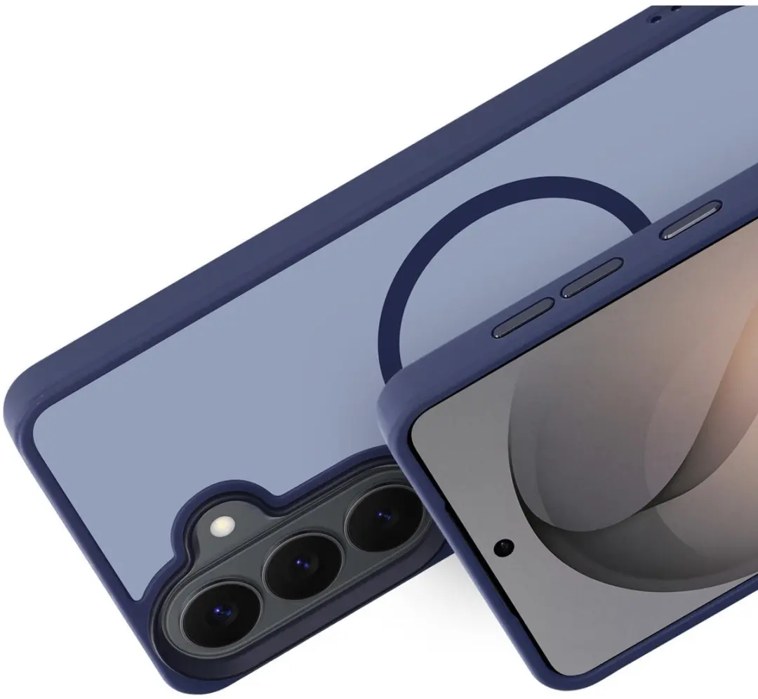 Mobiparts MP-131544 Hoesje Samsung Galaxy S26 - Hardcover MagSafe - Blauw
