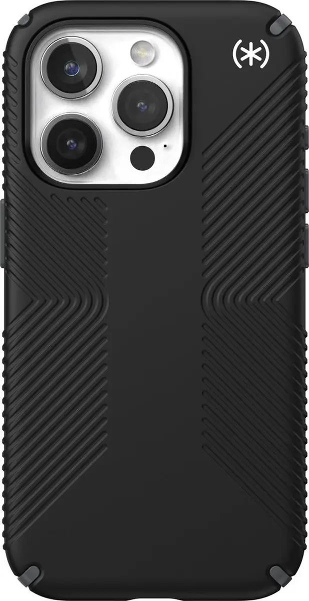 Speck Presidio2 Grip 150477-3205 Hoesje - iPhone 15 Pro - Zwart
