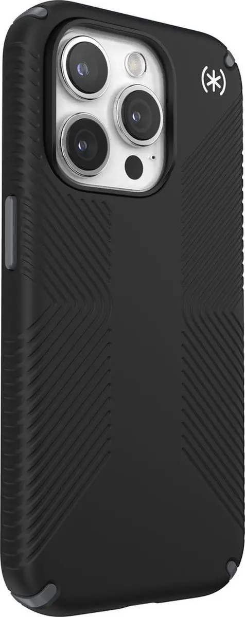 Speck Presidio2 Grip 150477-3205 Hoesje - iPhone 15 Pro - Zwart