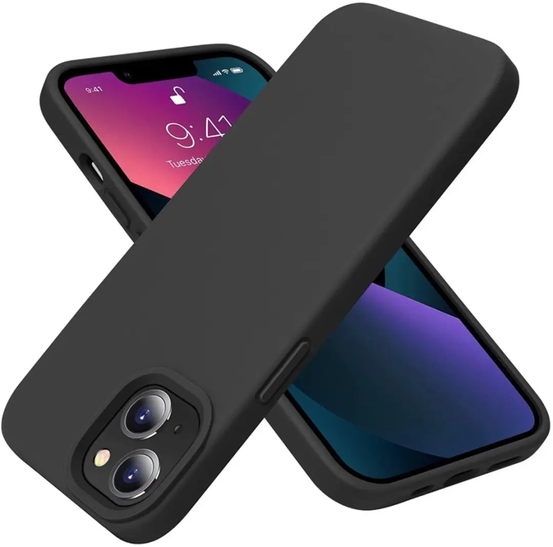 MobiQ iPhone 13 Mini Siliconen Hoesje