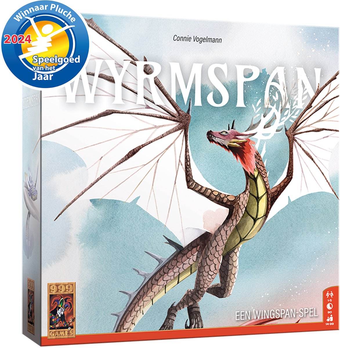 999 Games - Wyrmspan - Bordspel - Indrukwekkend artwork - Winnaar Speelgoed van het Jaar - Ook voor 1 speler - Gezelschapsspel