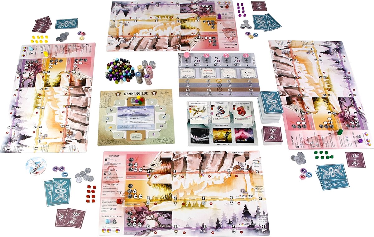 999 Games - Wyrmspan - Bordspel - Indrukwekkend artwork - Winnaar Speelgoed van het Jaar - Ook voor 1 speler - Gezelschapsspel