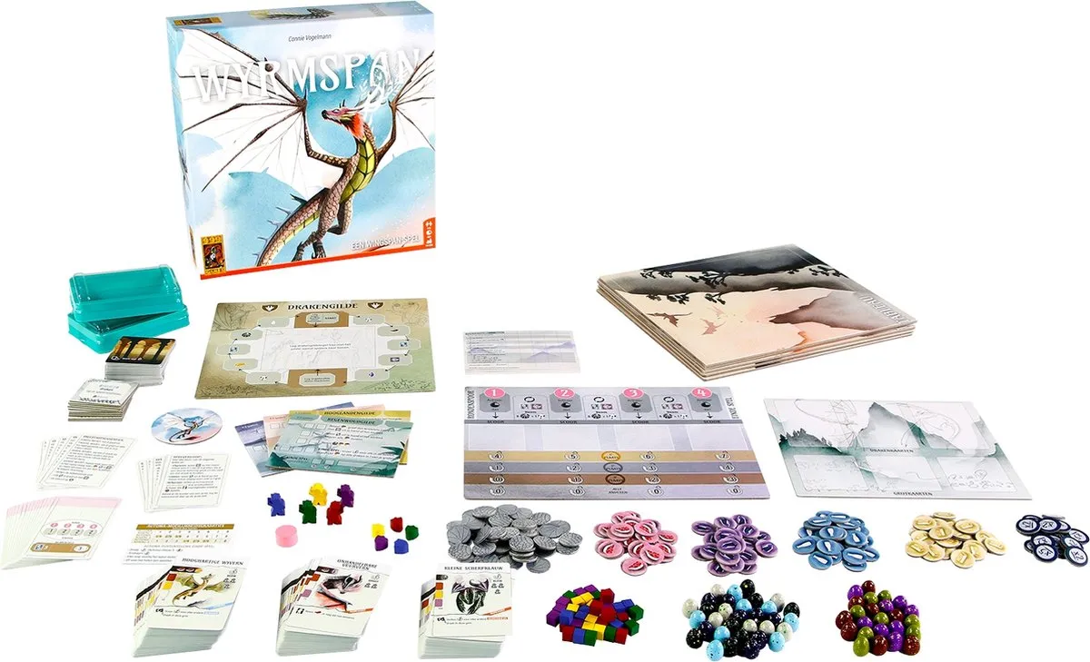999 Games Wyrmspan Bordspel 999-WYR01 - 1-5 Spelers - afbeelding 6 van 6