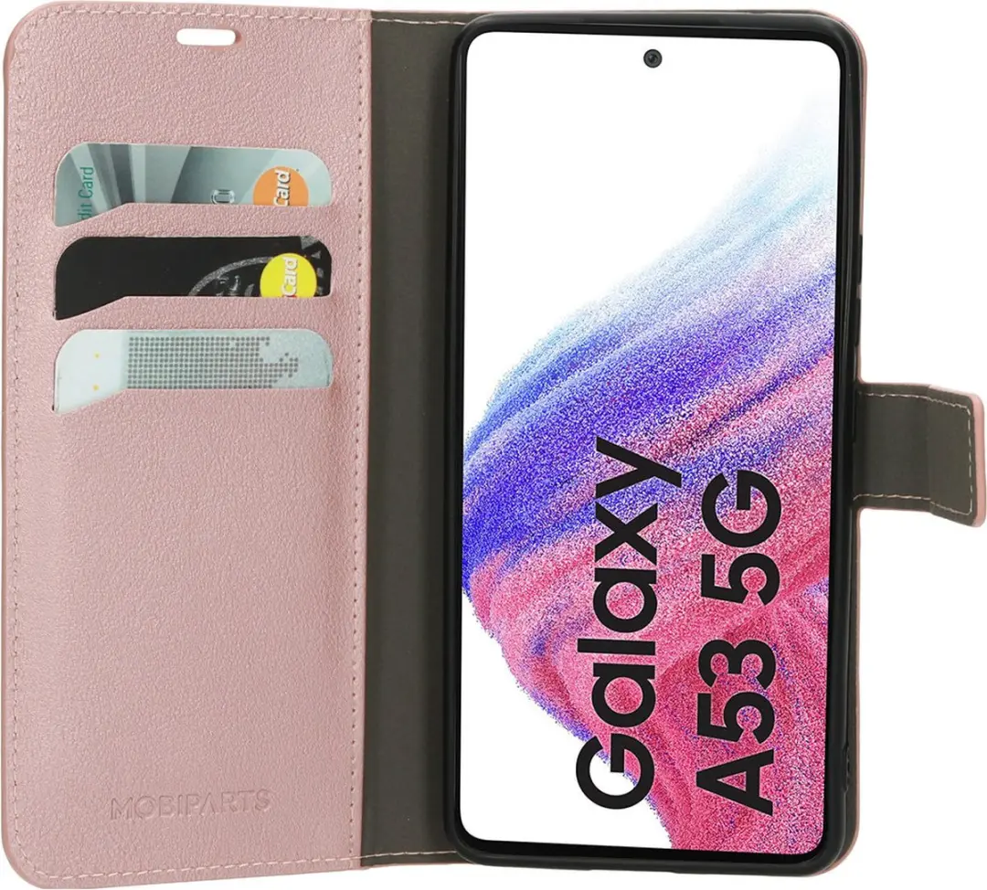 Mobiparts MP-121845 Hoesje Samsung Galaxy A53 5G - Wallet Roze