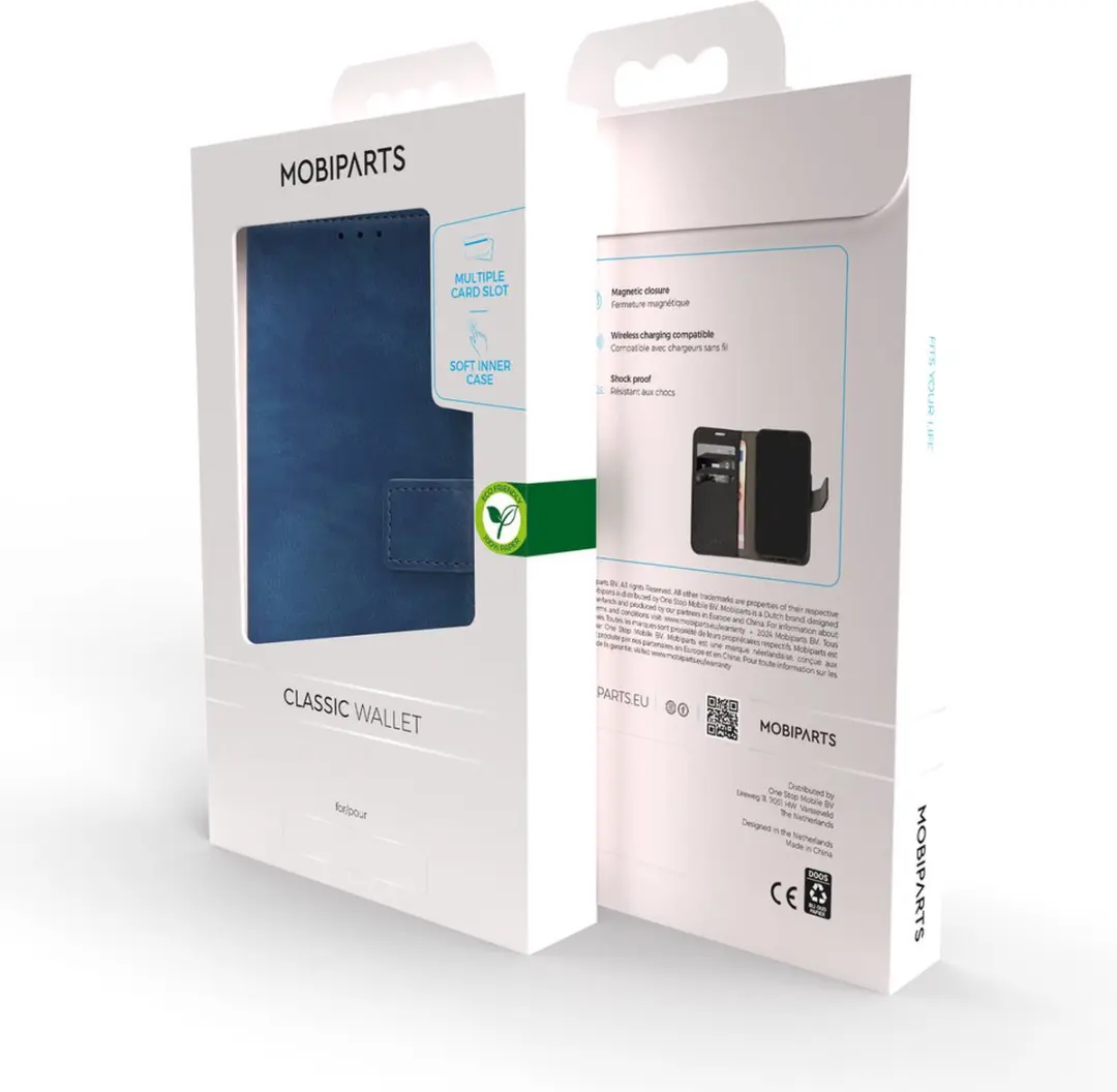 Mobiparts MP-127906 Hoesje Samsung Galaxy S24 FE - Blauw
