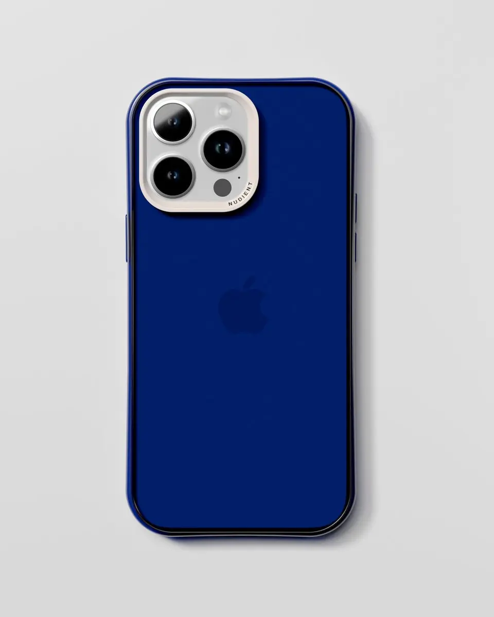 Nudient Form Case iPhone 14 Pro Max - Blauw - 00-013-0054-0067