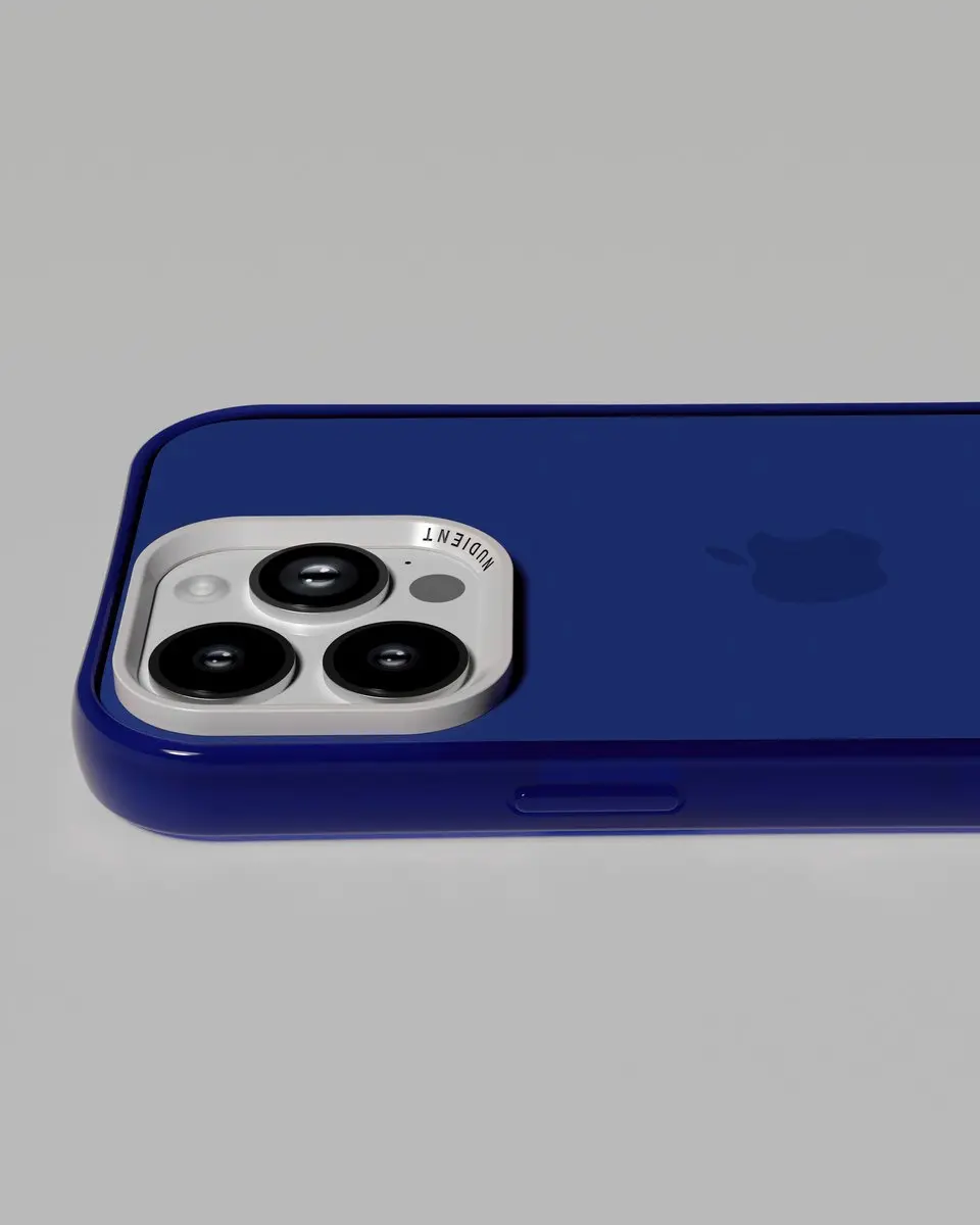 Nudient Form Case iPhone 14 Pro Max - Blauw - 00-013-0054-0067