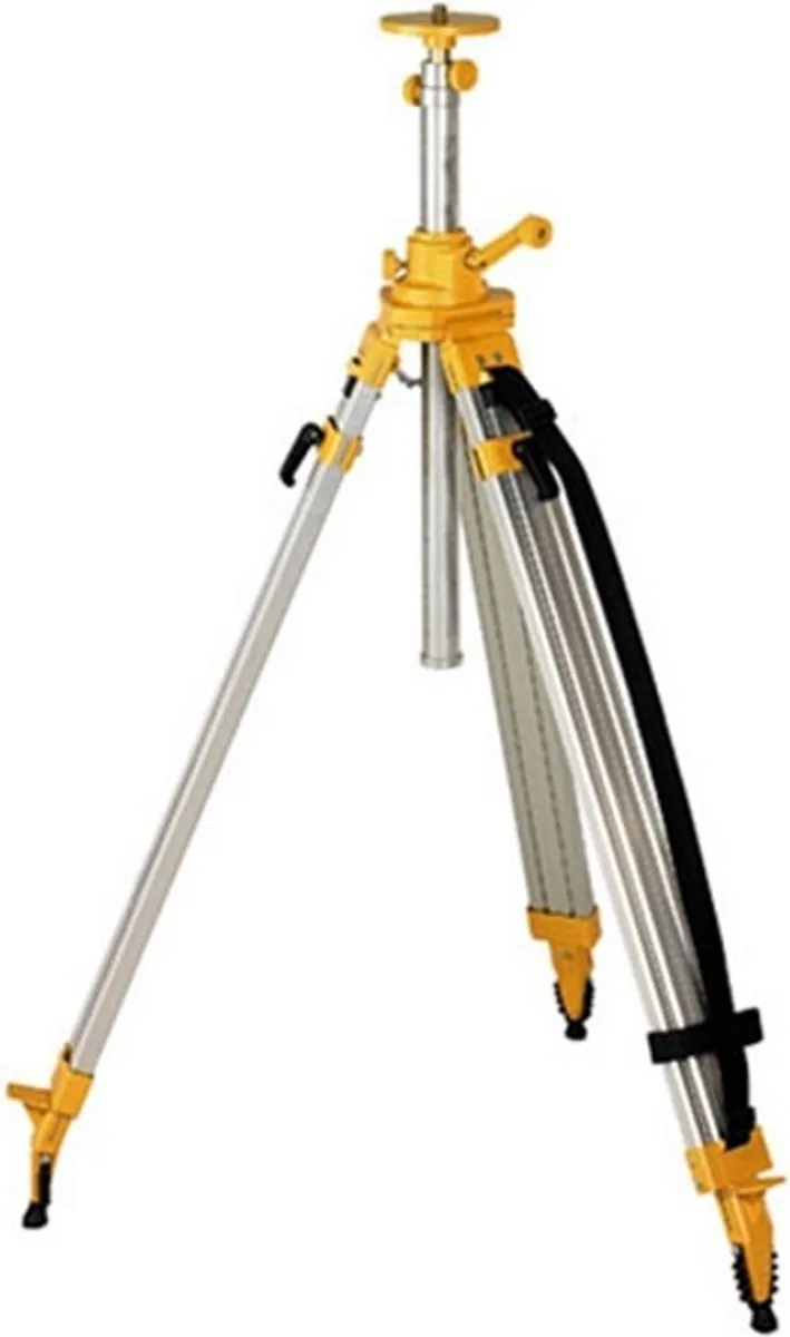 DeWalt DE0735 Telescopisch Laserstatief 1.15-3m - Geel/Zilver