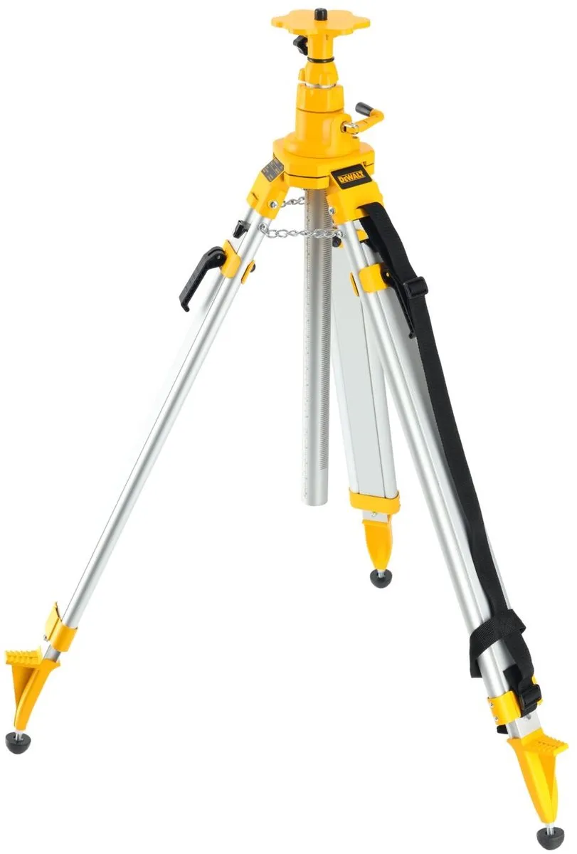 DeWalt DE0735 Telescopisch Laserstatief 1.15-3m - Geel/Zilver