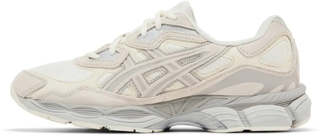 ASICS Gel Sneakers Unisex Cream Grey - Wit