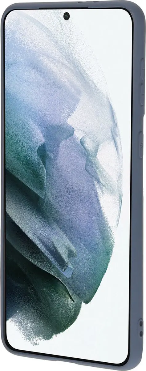 Mobiparts MP-112934 Hoesje Samsung Galaxy S21 Plus - Siliconen Grijs