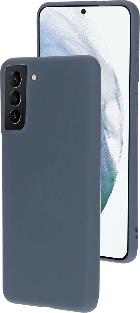 Mobiparts MP-112934 Hoesje Samsung Galaxy S21 Plus - Siliconen Grijs