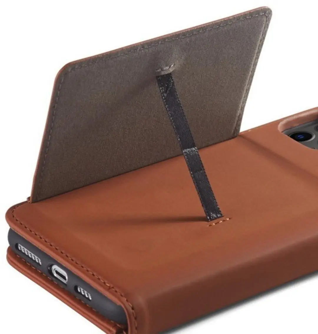 MobiQ Magnetic Fashion Wallet Case 46-01196 - roze