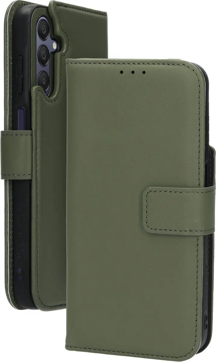Mobiparts MP-125669 Hoesje Samsung Galaxy A15 - Wallet 2-in-1 Groen