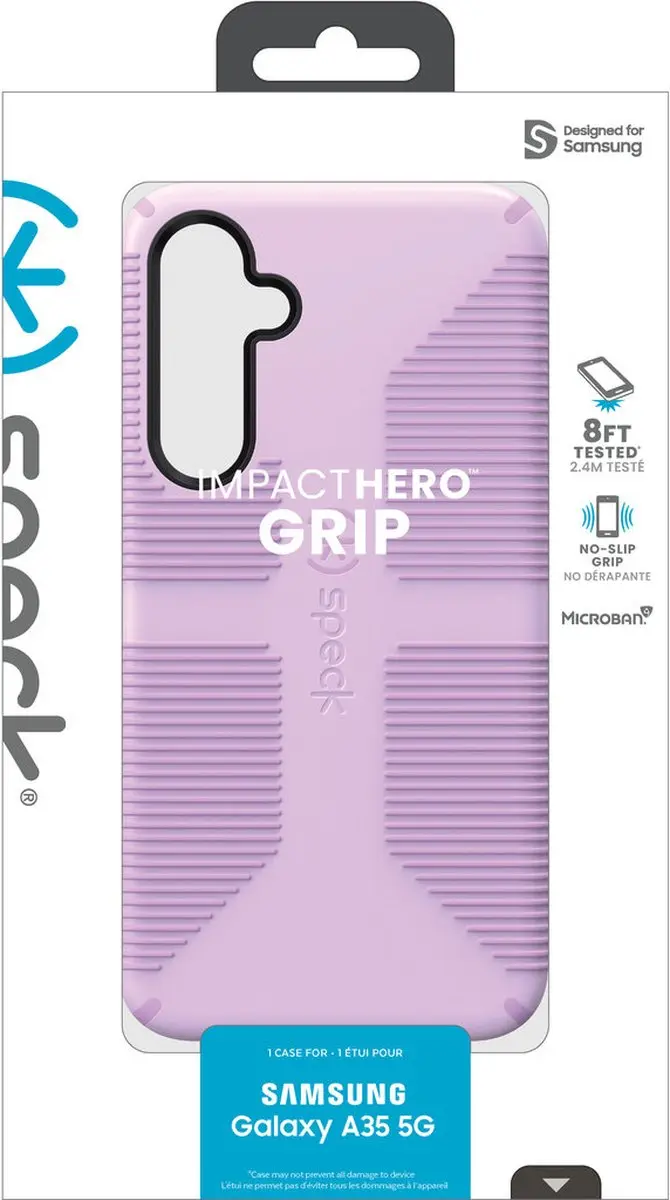 Speck Impact Hero 150637-3246 Hoes Samsung Galaxy A35 - Paars