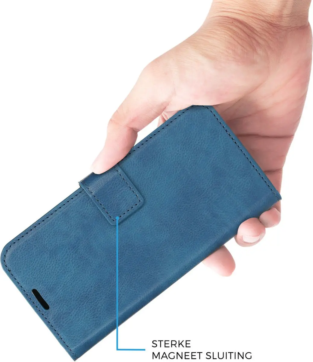 Mobiparts MP-125458 Hoesje Samsung Galaxy S23 FE - Wallet - Blauw