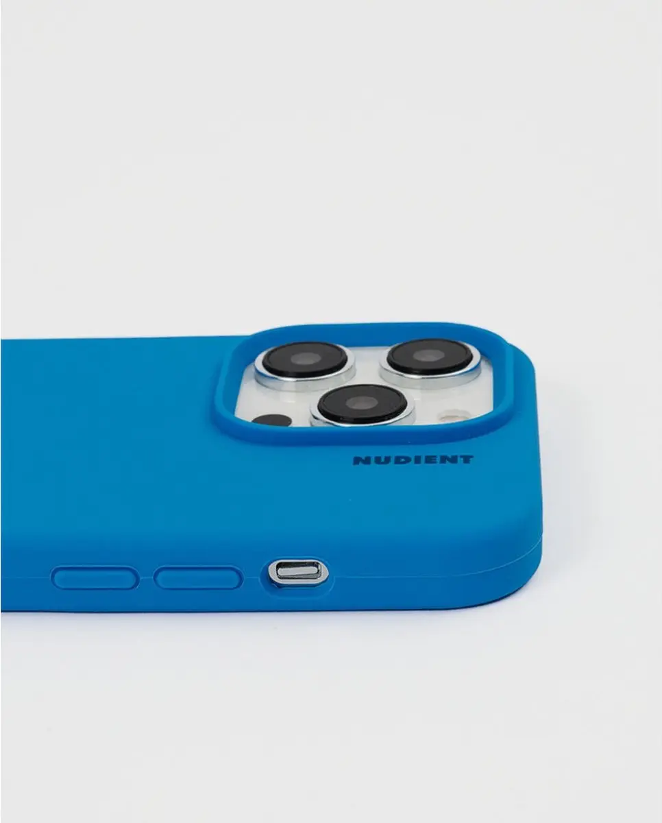 Nudient Base Case iPhone 14 - Blauw - 00-020-0048-0107