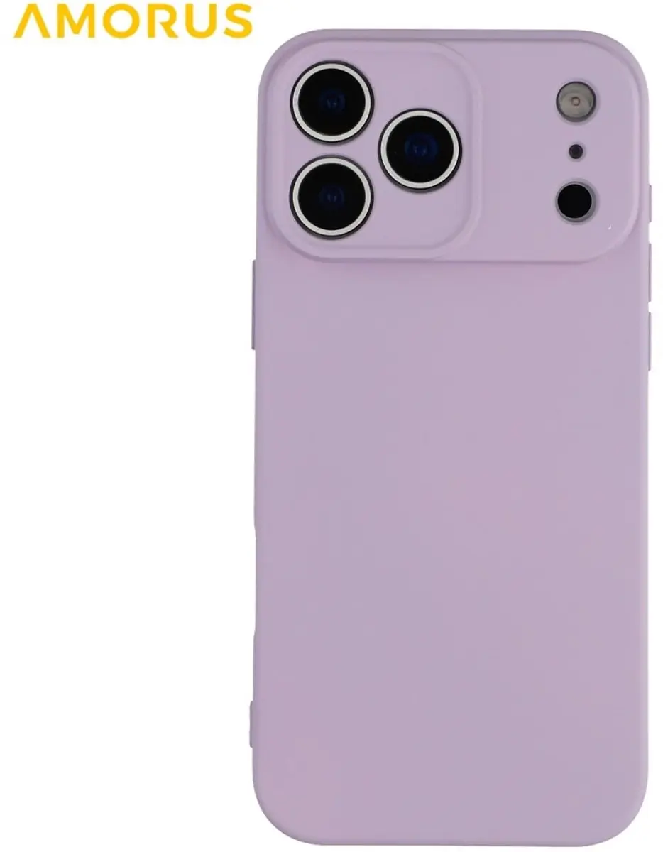 Amorus Hoesje iPhone 17 Pro Lavendel - afbeelding 6 van 6