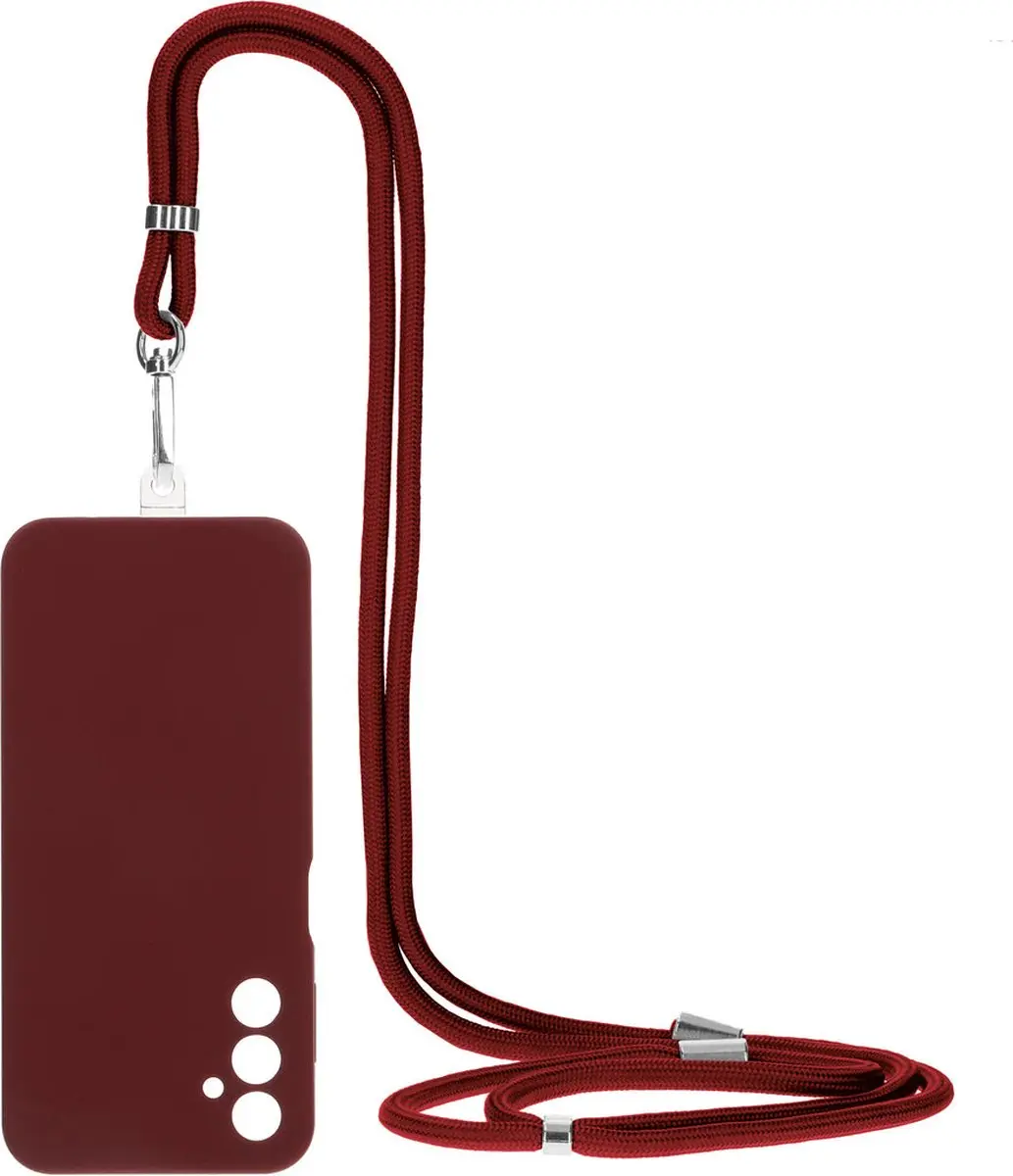 Mobiparts Siliconen Hoesje MP-124794 Samsung Galaxy A14 - Rood - afbeelding 6 van 6