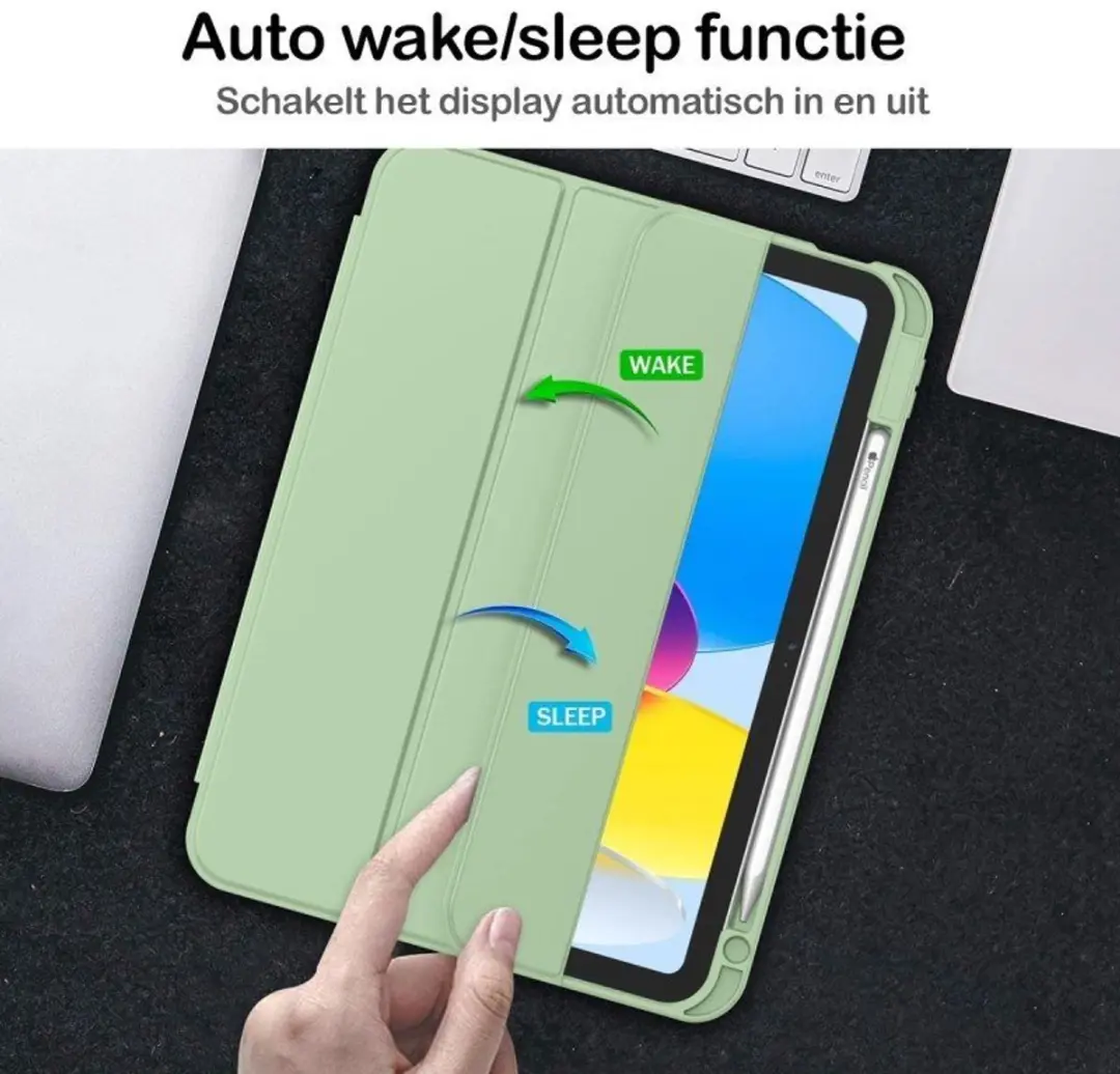 MobiQ Flexibele Trifold Hoes iPad Air 11