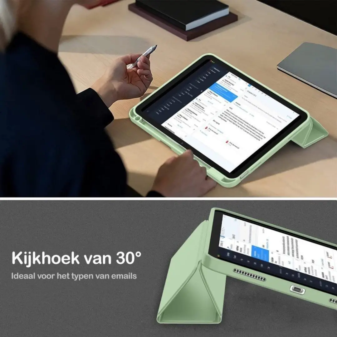 MobiQ Flexibele Trifold Hoes iPad Air 11