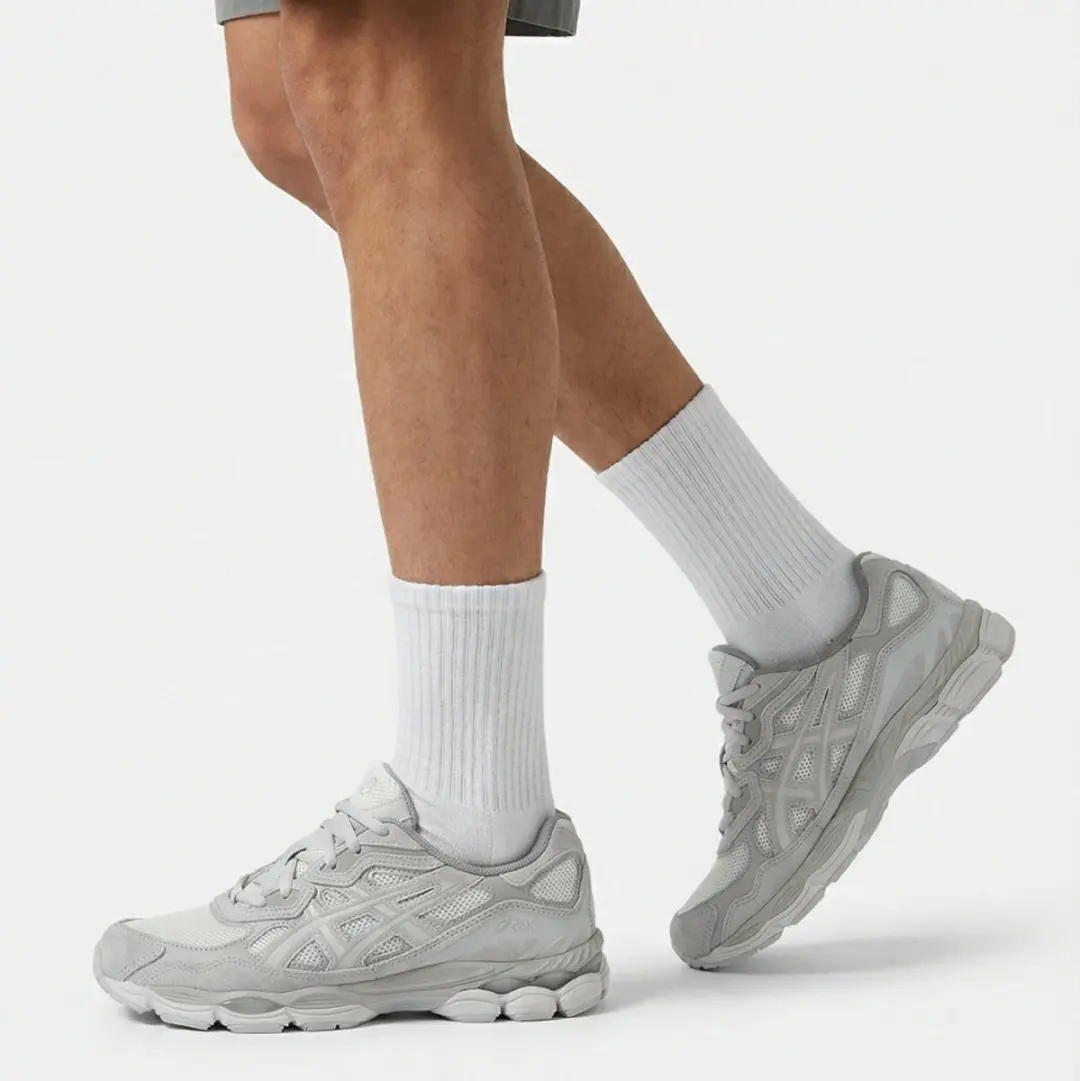 ASICS Gel Sneakers Unisex Cream Cloud Grey - 43.5